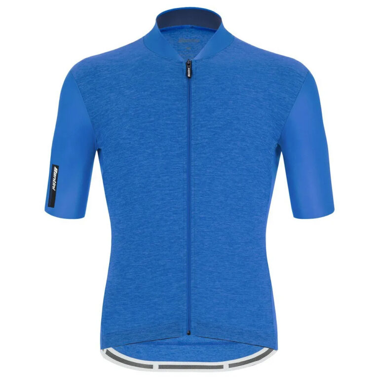 Santini Colore Puro Short Sleeve Jersey S Royal Blue - 2XL Royal Blue