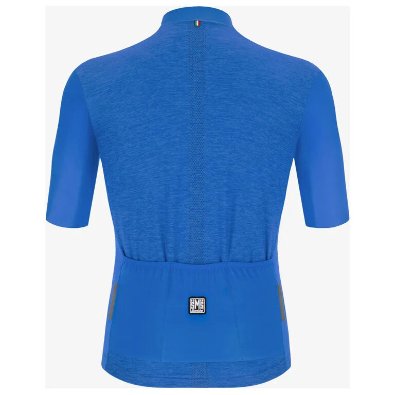 Santini Colore Puro Short Sleeve Jersey S Royal Blue - 2XL Royal Blue - Image 2