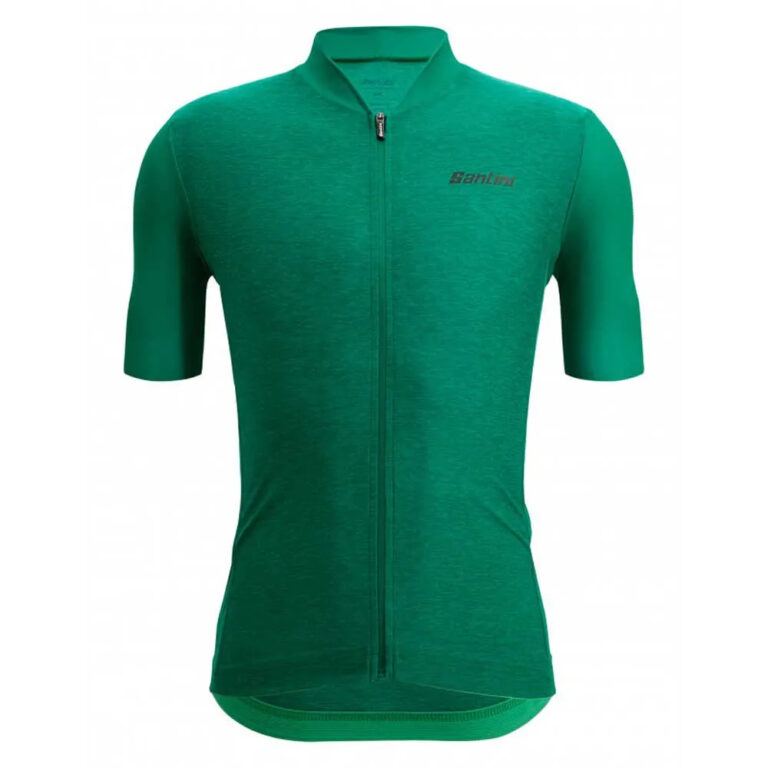 Santini Colore Puro Short Sleeve Jersey XS Green - 5XL Green