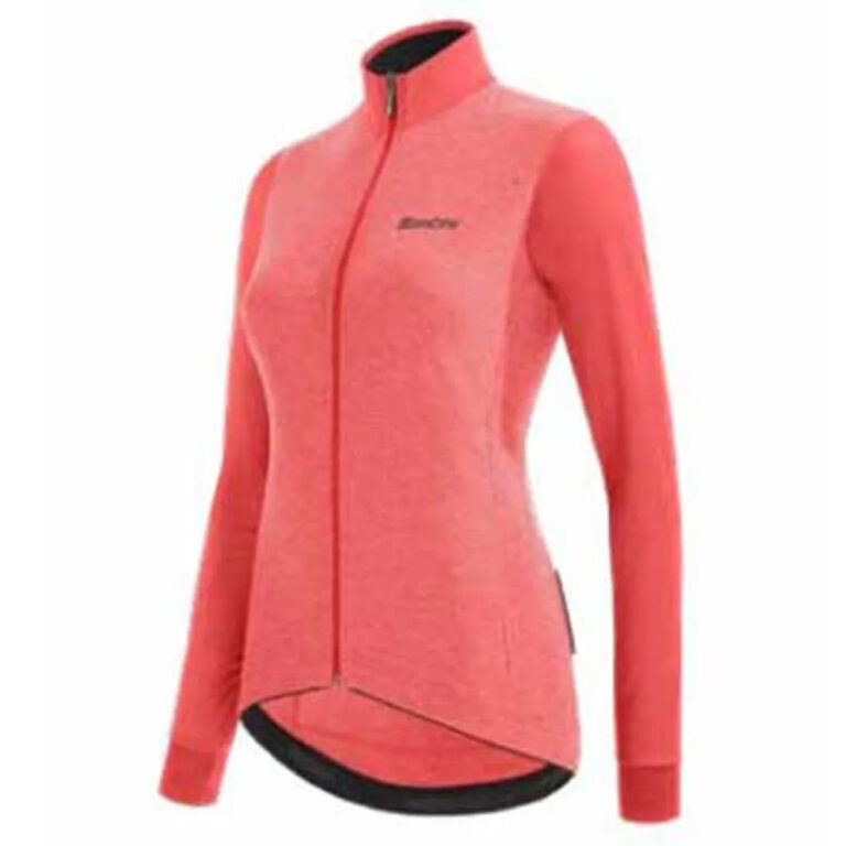 Santini Colore Puro Thermal Long Sleeve Jersey XS Grenadine - 2XL Grenadine