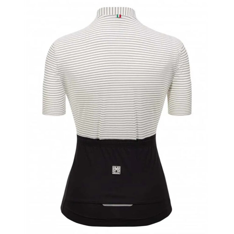 Santini Colore Riga Short Sleeve Jersey 2XS Black - 2XL Black - Image 2