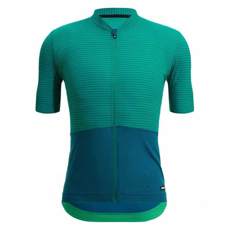 Santini Colore Riga Short Sleeve Jersey XS Green - 5XL Green