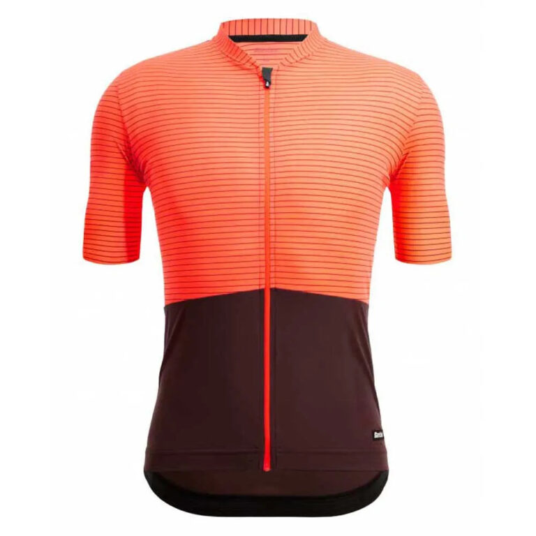 Santini Colore Riga Short Sleeve Jersey XS Orange - 5XL Orange