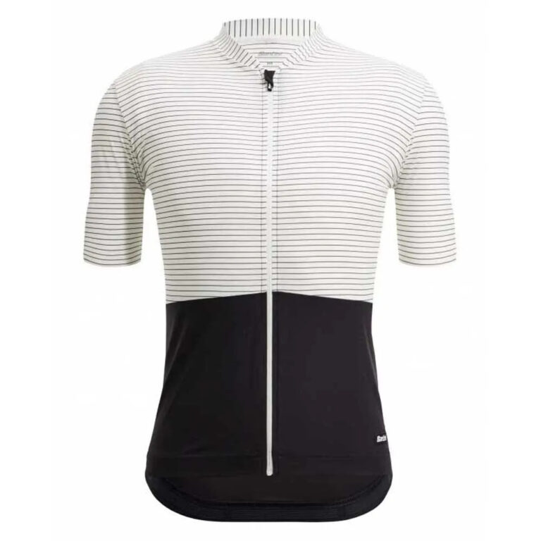 Santini Colore Riga Short Sleeve Jersey S White - M White