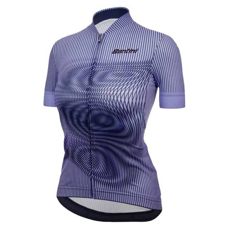 Santini Delta Vortex Short Sleeve Jersey XS Lilac - XL Lilac - Image 3