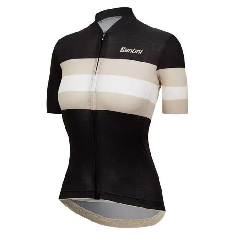 Santini Eco Sleek Bengal Short Sleeve Jersey XL Black - 2XL Black - Image 3