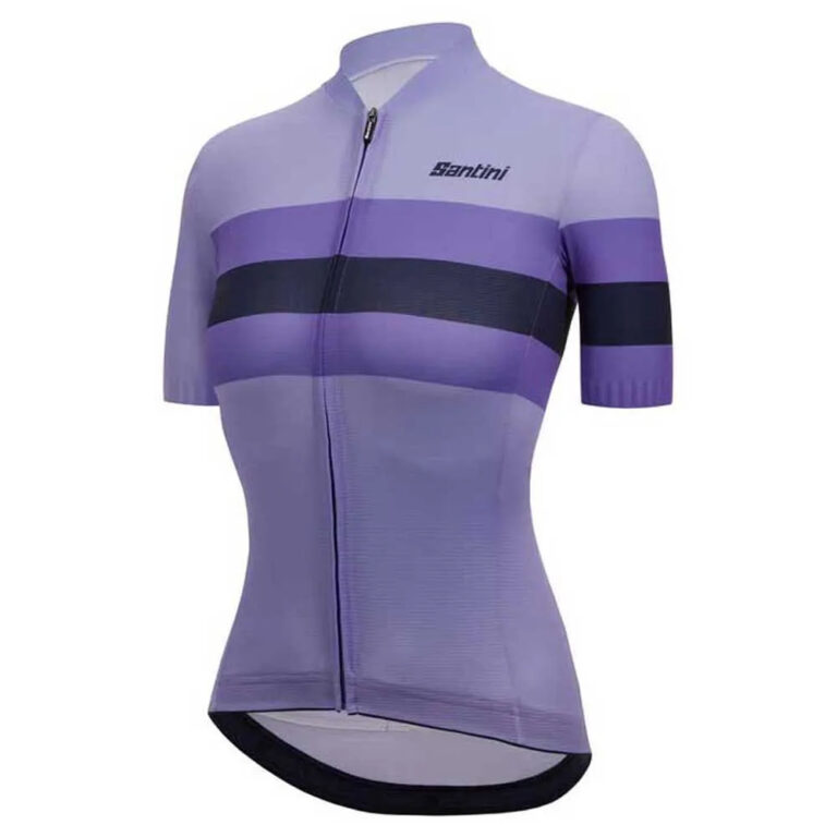 Santini Eco Sleek Bengal Short Sleeve Jersey 2XL Lilac - Image 3