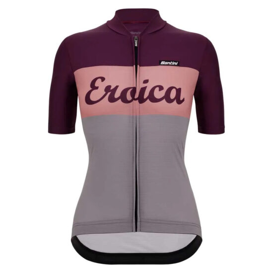 Santini Eroica Short Sleeve Jersey 2XS Pink - 3XL Pink