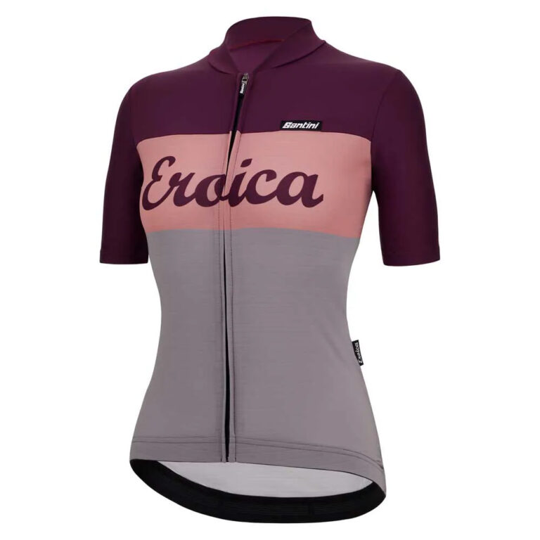 Santini Eroica Short Sleeve Jersey 2XS Pink - 3XL Pink - Image 3