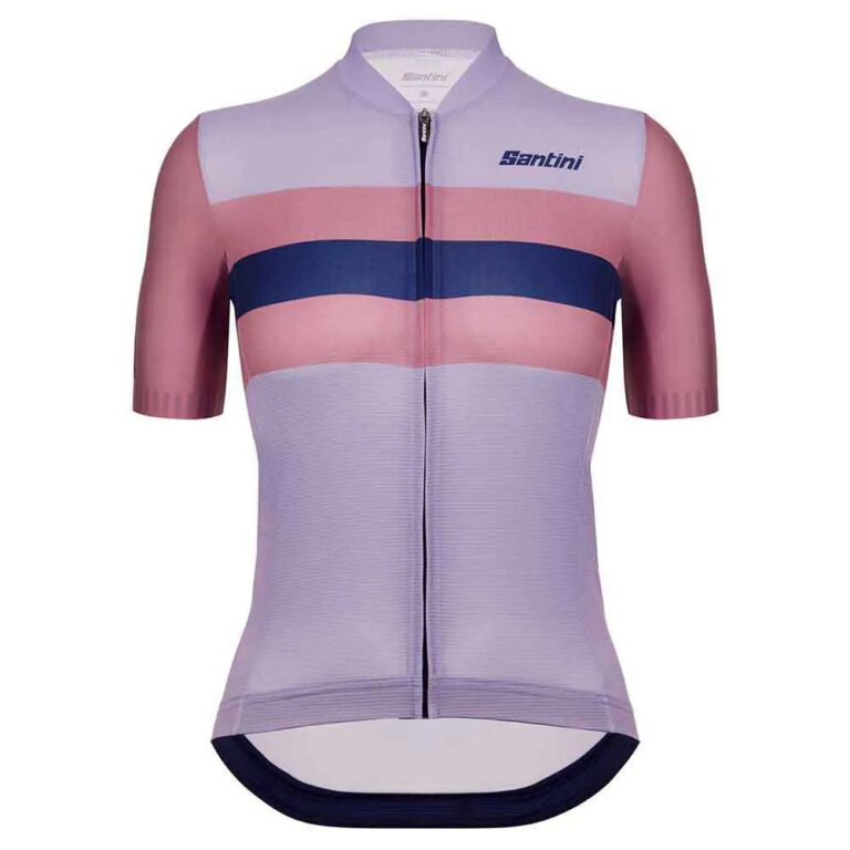 Santini Eslk Bengal Short Sleeve Jersey 2XS Lilac - 3XL Lilac