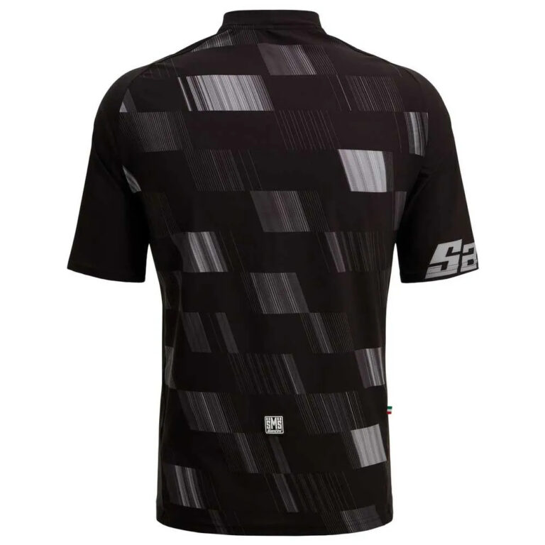 Santini Fibra Short Sleeve Enduro Jersey XS Black - L Black - Image 2