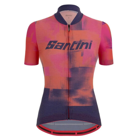 Santini Forza Short Sleeve Jersey 2XS Purple / Pink - 2XL Purple / Pink