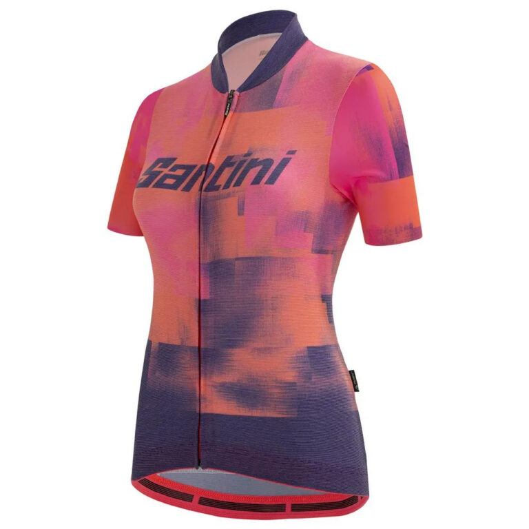 Santini Forza Short Sleeve Jersey 2XS Purple / Pink - 2XL Purple / Pink - Image 3