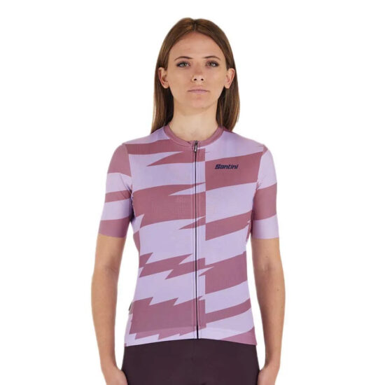 Santini Furia Smart Short Sleeve Jersey 2XS Lilac - 3XL Lilac