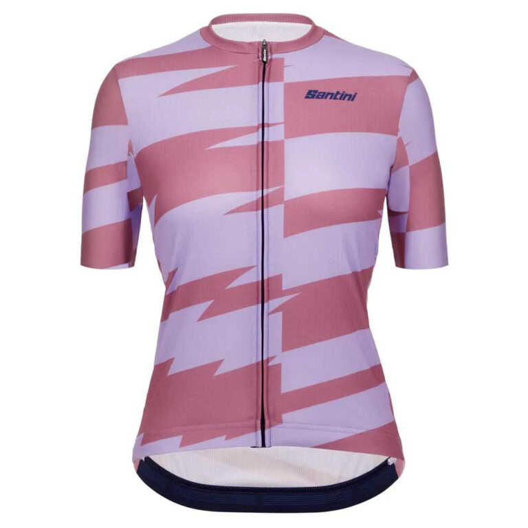 Santini Furia Smart Short Sleeve Jersey 2XS Lilac - 3XL Lilac - Image 3