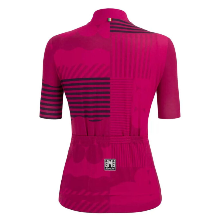 Santini Giada Optic Short Sleeve Jersey XL Pink - Image 2