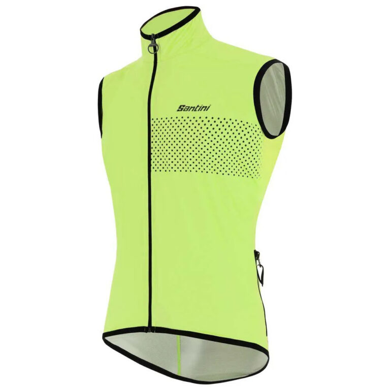 Santini Guard Nimbus Gilet XS Flashy Green - 3XL Flashy Green - Image 3