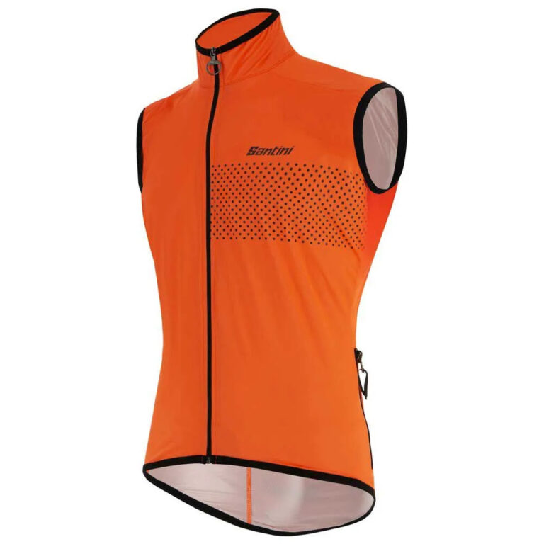 Santini Guard Nimbus Gilet XS Flashy Orange - 3XL Flashy Orange - Image 3