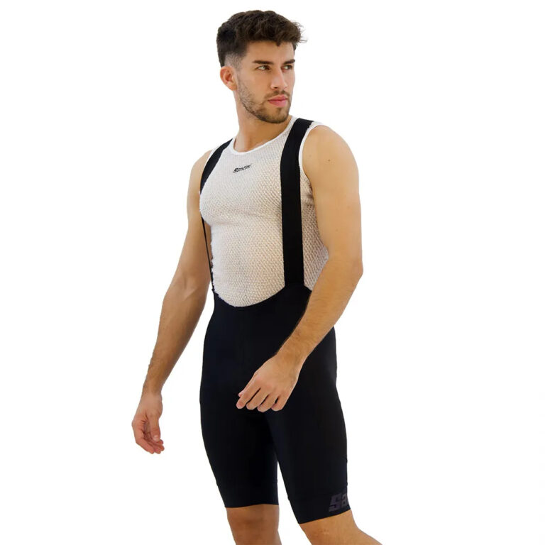 Santini Impact Pro Bib Shorts XS Black - 3XL Black - Image 7