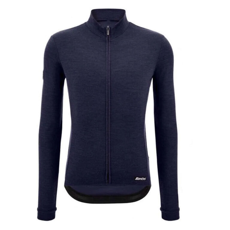 Santini Impetus Long Sleeve Jersey S Blue - 3XL Blue