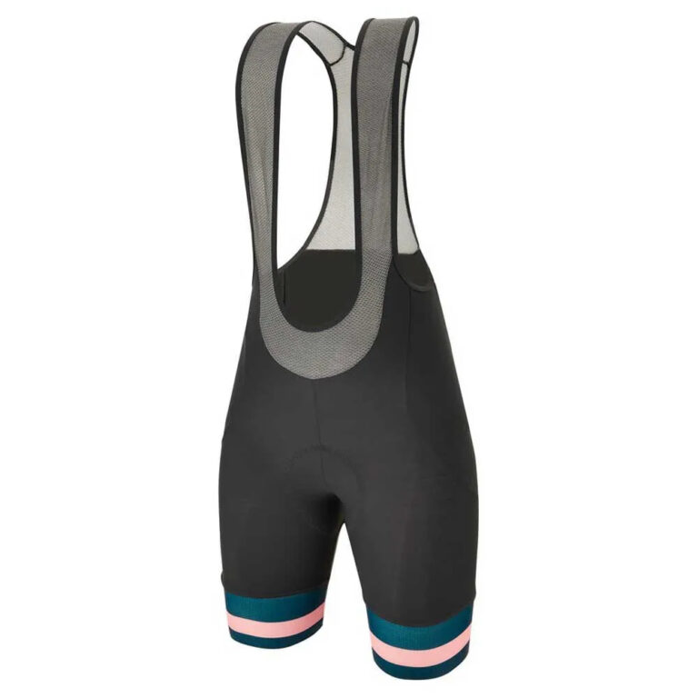 Santini Karma Bengal Bib Shorts XS Asphalt Gray - 3XL Asphalt Gray - Image 3