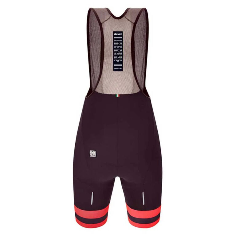 Santini Karma Bengal Bib Shorts XS Vineyard - 2XL Vineyard - Image 2