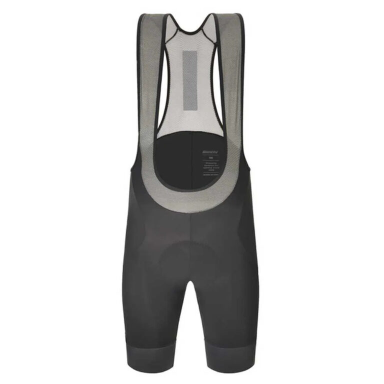 Santini Karma Delta Bib Shorts XS Asphalt Gray - 4XL Asphalt Gray