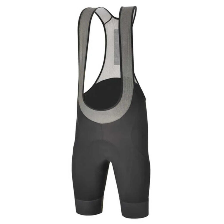 Santini Karma Delta Bib Shorts XS Asphalt Gray - 4XL Asphalt Gray - Image 3