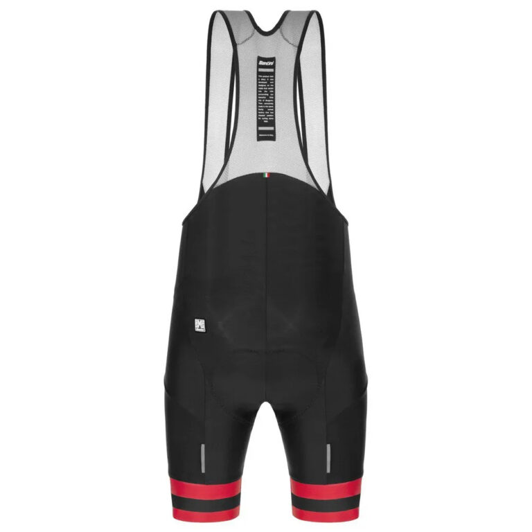 Santini Karma Kinetic Bib Shorts XS Black - 3XL Black - Image 2