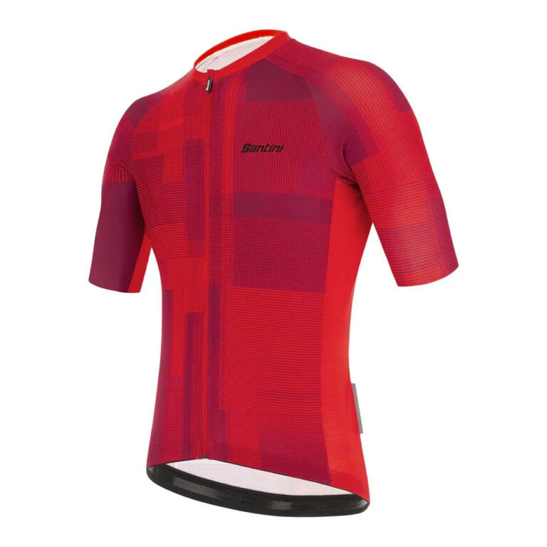 Santini Karma Kinetic Short Sleeve Jersey S Red - Image 3