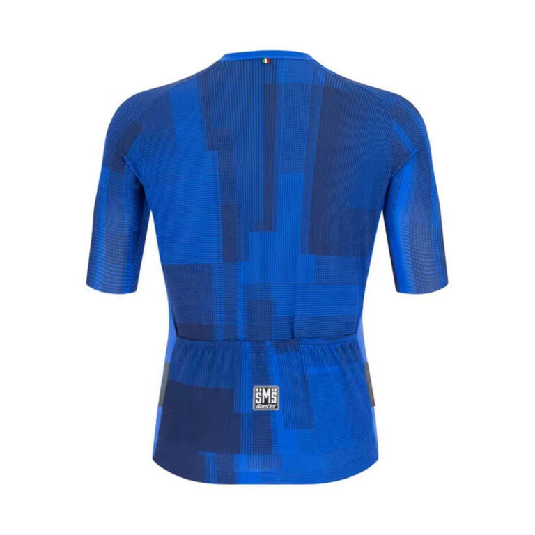 Santini Karma Kinetic Short Sleeve Jersey S Royal Blue - Image 2