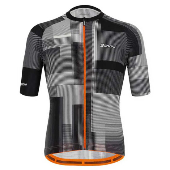 Santini Karma Kinetic Short Sleeve Jersey XS White - S White