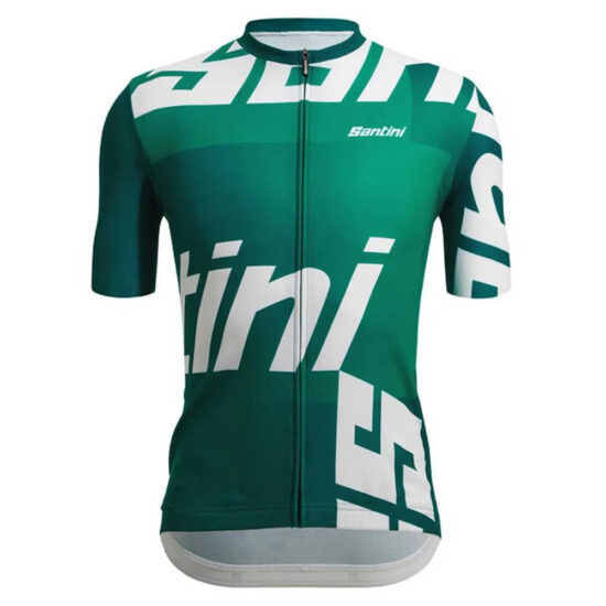 Santini Karma Logo Short Sleeve Jersey XS Green