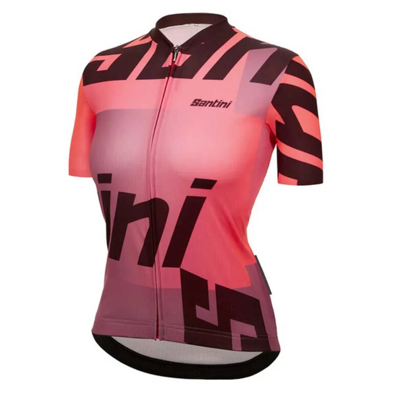 Santini Karma Logo Short Sleeve Jersey 2XS Grenadine - XL Grenadine - Image 3