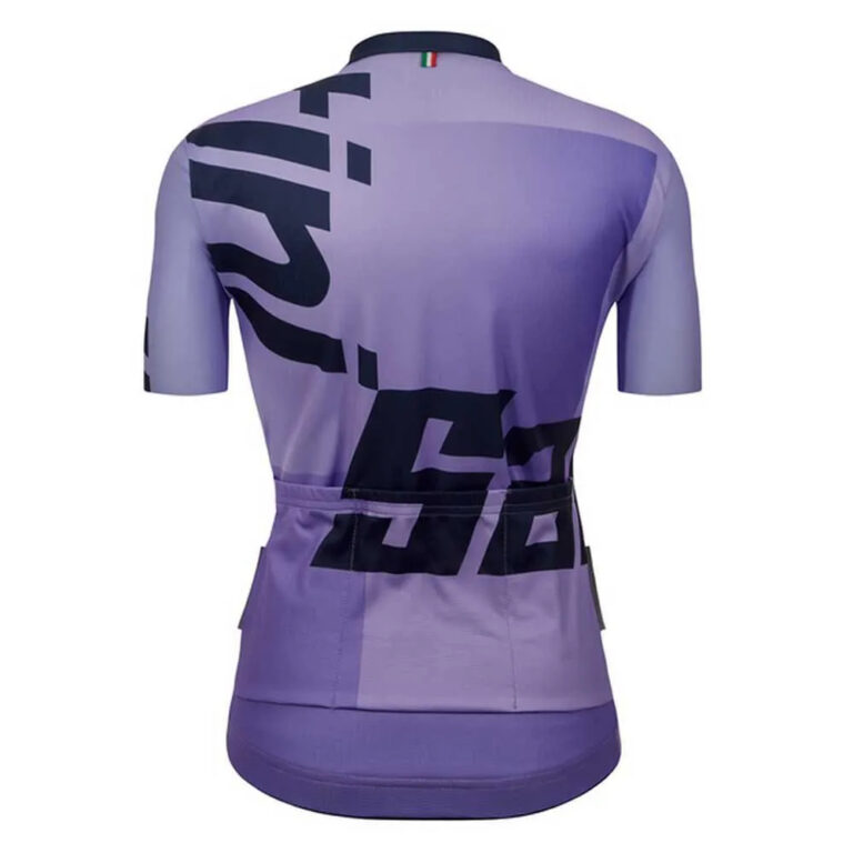 Santini Karma Logo Short Sleeve Jersey 2XS Lilac - XL Lilac - Image 2