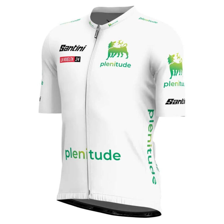 Santini La Vuelta Best Young Rider Short Sleeve Jersey S White - 3XL White - Image 3