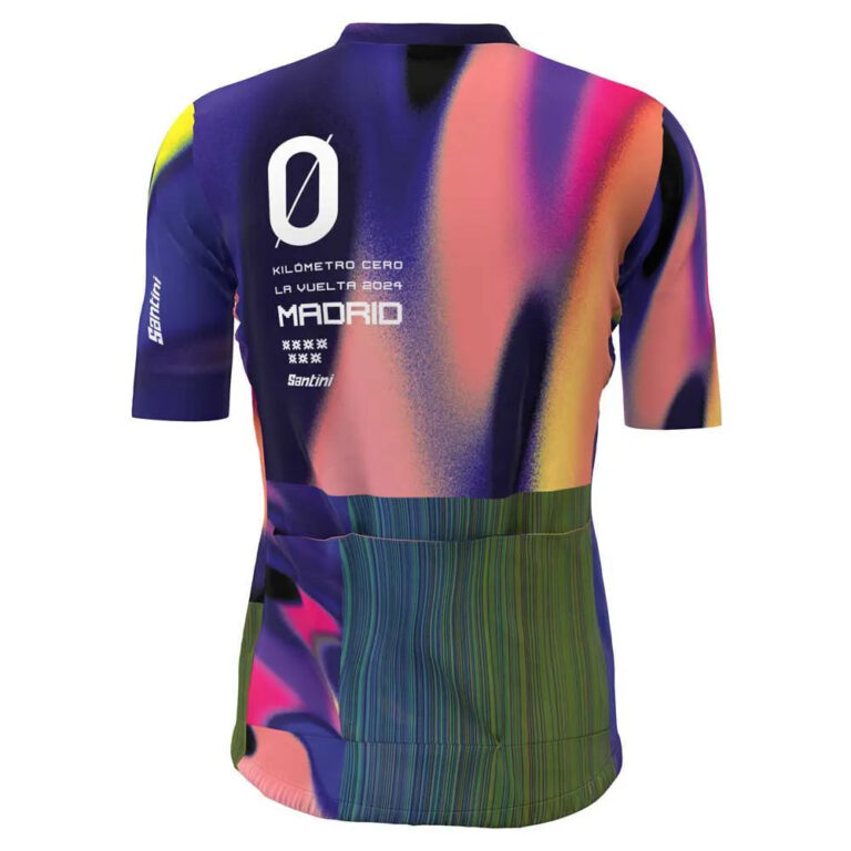 Santini La Vuelta Madrid Short Sleeve Jersey M Print - 2XL Print - Image 2