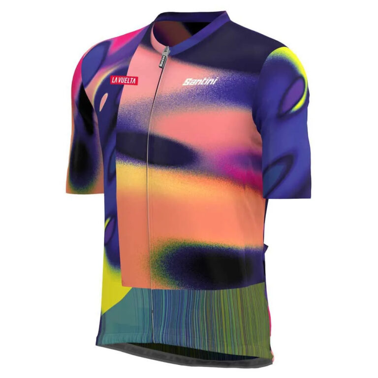 Santini La Vuelta Madrid Short Sleeve Jersey M Print - 2XL Print - Image 3