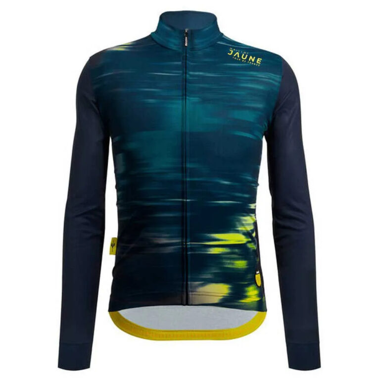 Santini Le Maillot Jaune Long Sleeve Jersey XS Print - Image 3