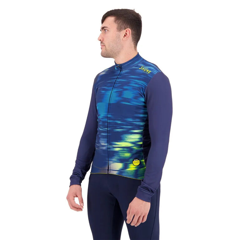 Santini Le Maillot Jaune Long Sleeve Jersey XS Print - Image 4