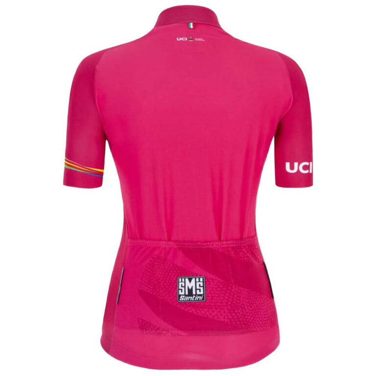 Santini Leader UCI World Tour Short Sleeve Jersey L Purple - Image 2