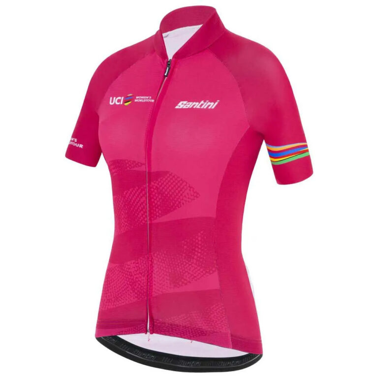 Santini Leader UCI World Tour Short Sleeve Jersey L Purple - Image 3