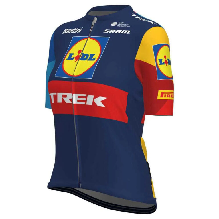 Santini Lidl Trek Short Sleeve Jersey XS Multicolor - XL Multicolor - Image 3