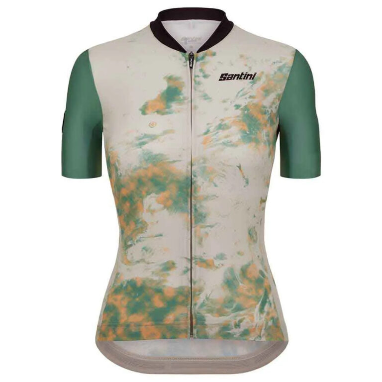 Santini Marble Slim Fit Short Sleeve Jersey 2XS Military Green - 3XL Military Green