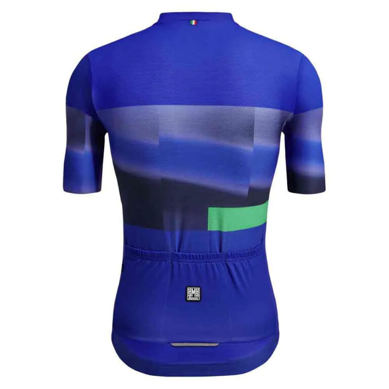 Santini Mirage Short Sleeve Jersey XS Nautical Blue - Image 2