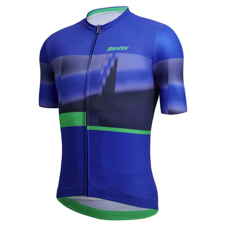 Santini Mirage Short Sleeve Jersey XS Nautical Blue - Image 3