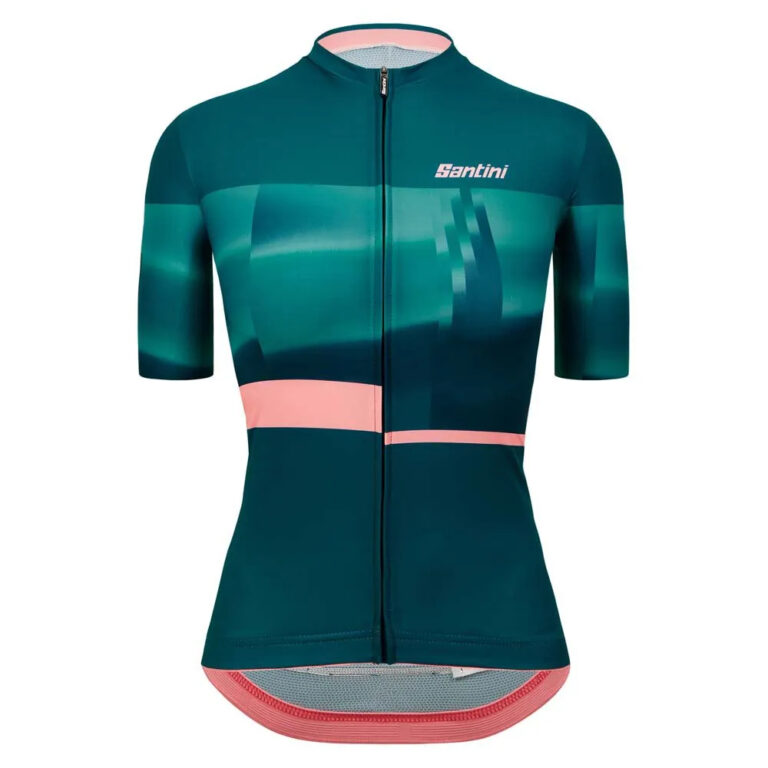 Santini Mirage Short Sleeve Jersey 2XS Teal - 2XL Teal