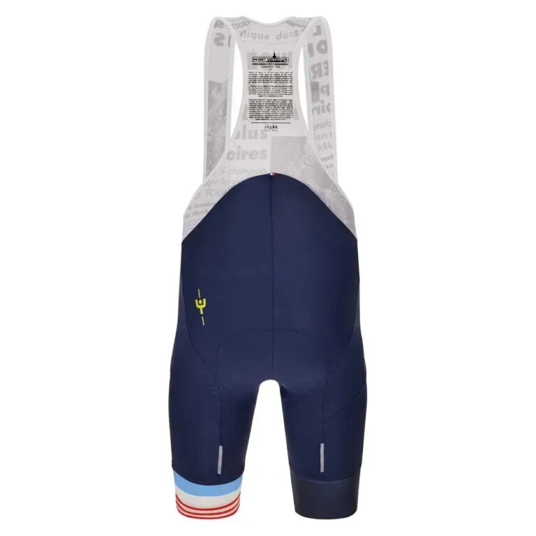 Santini MJ Mont Ventoux Bib Shorts XS Nautica - 4XL Nautica - Image 4