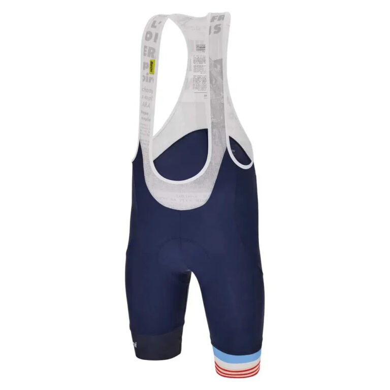 Santini MJ Mont Ventoux Bib Shorts XS Nautica - 4XL Nautica - Image 5