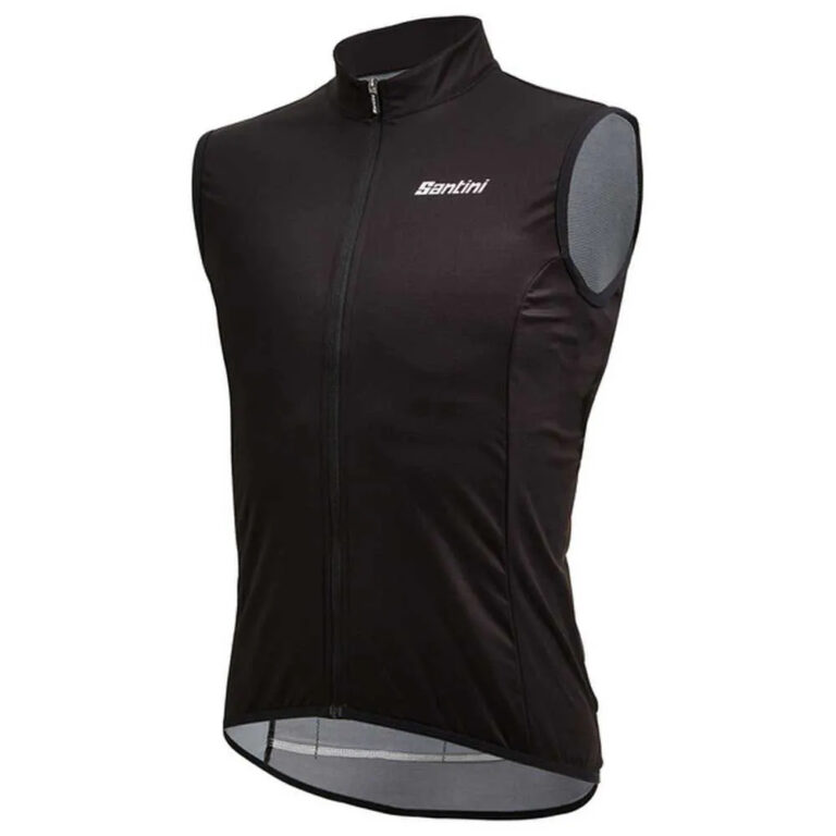 Santini Nebula Gilet XS Black - 6XL Black - Image 3